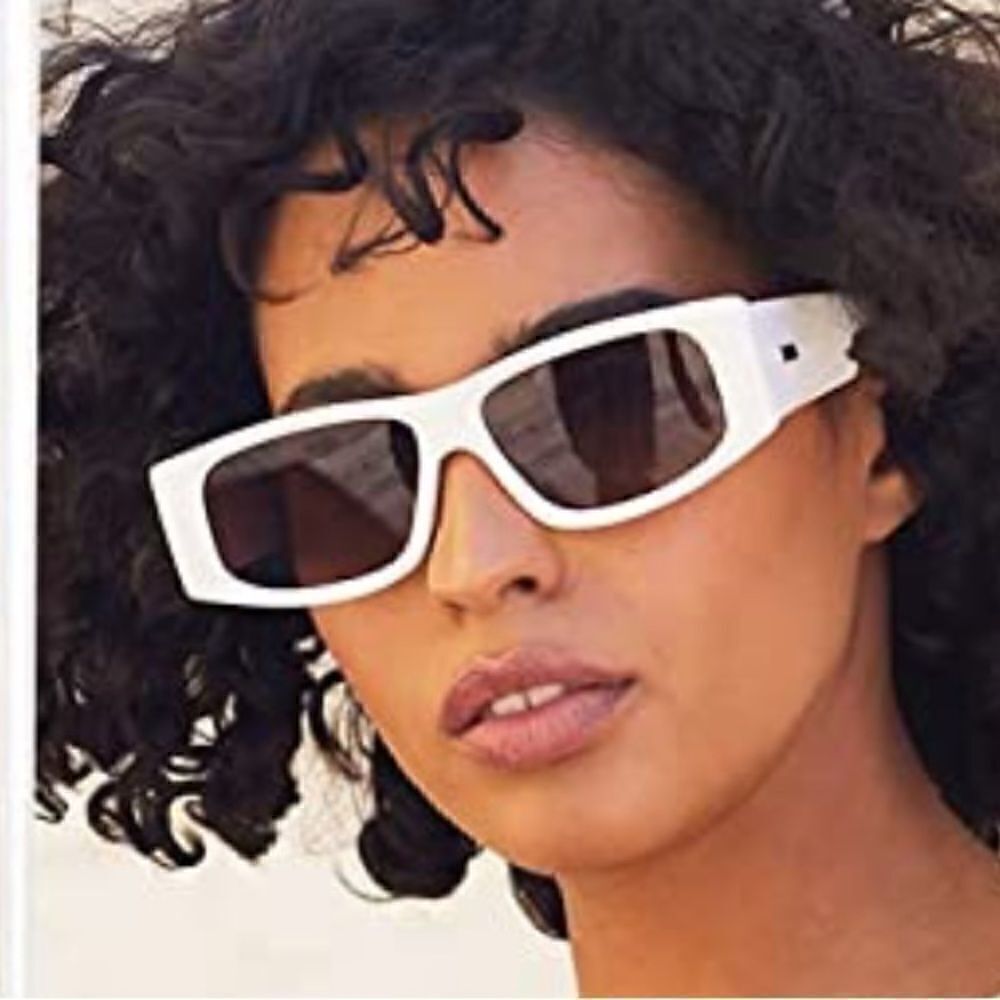 Retro Vintage Rectangular Sunglasses